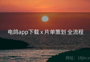 电鸽app下载 x 片单策划 全流程