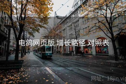 电鸽网页版 增长路径 对照表
