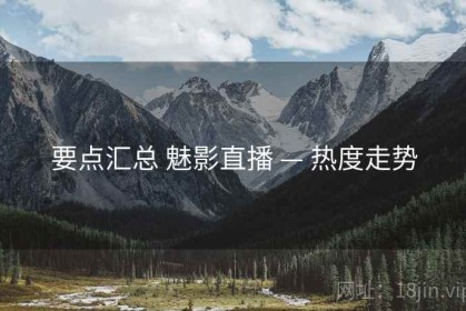要点汇总 魅影直播 — 热度走势