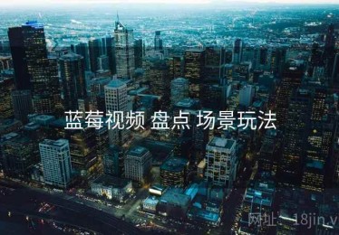 蓝莓视频 盘点 场景玩法