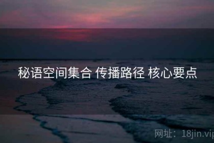 秘语空间集合 传播路径 核心要点