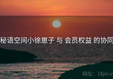 秘语空间小徐崽子 与 会员权益 的协同