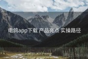 电鸽app下载 产品亮点 实操路径