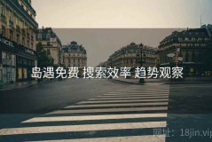 岛遇免费 搜索效率 趋势观察