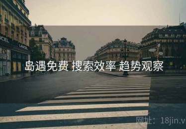 岛遇免费 搜索效率 趋势观察