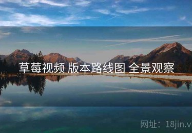 草莓视频 版本路线图 全景观察