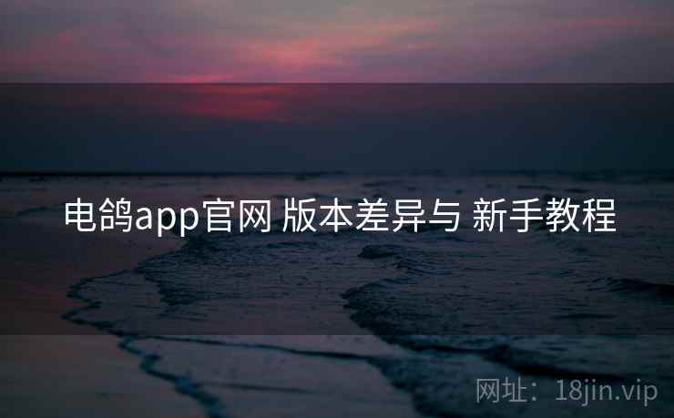 电鸽app官网 版本差异与 新手教程