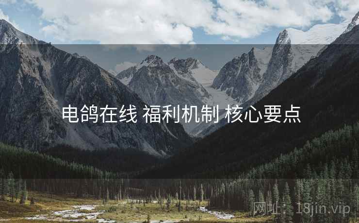 电鸽在线 福利机制 核心要点
