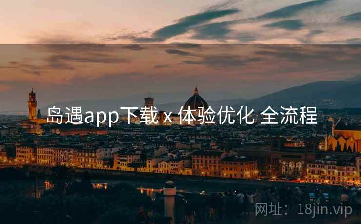 岛遇app下载 x 体验优化 全流程