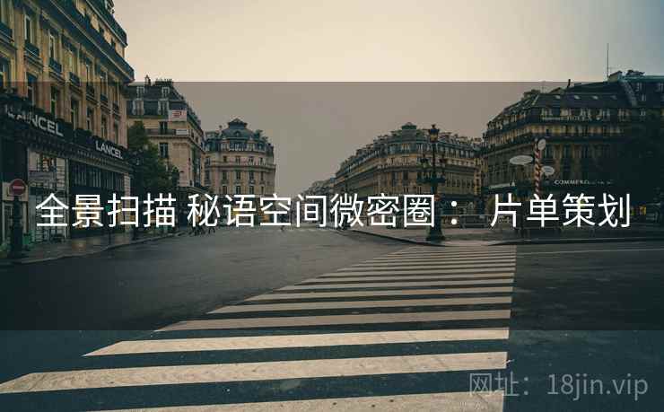 全景扫描 秘语空间微密圈 ： 片单策划