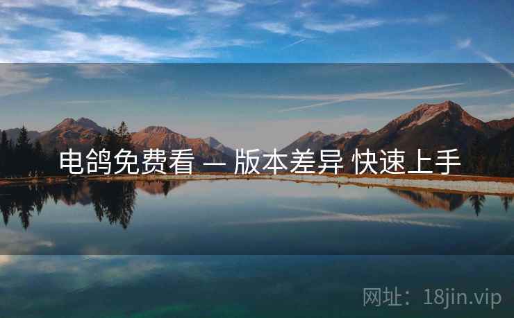 电鸽免费看 — 版本差异 快速上手